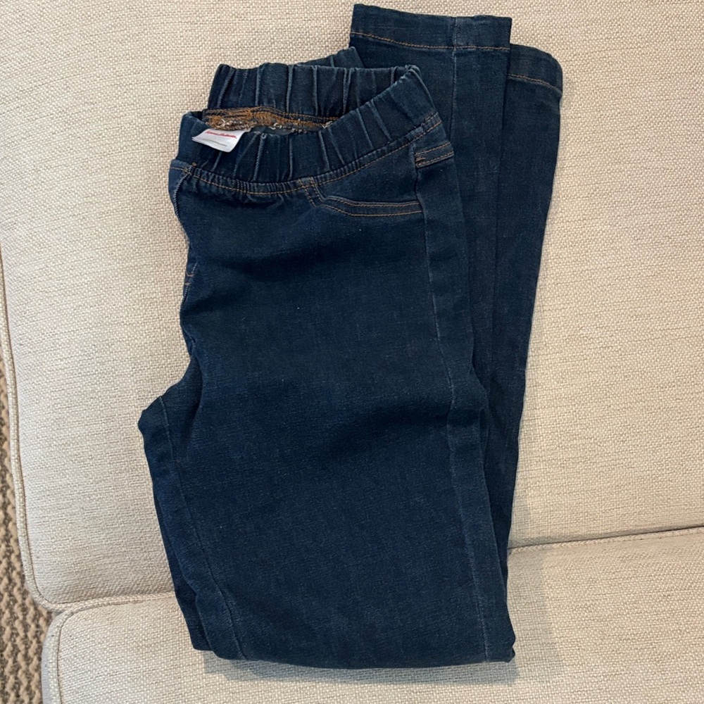 Hanna Andersson Dark Blue Girls Jeggings